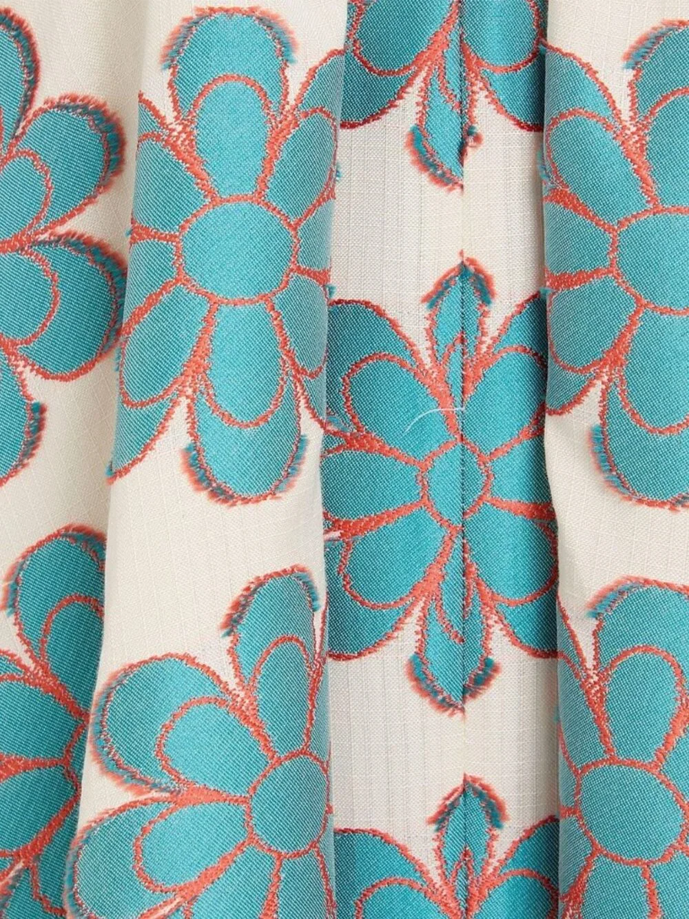 LA DOUBLEJ Daisy Turquoise Proper Dress $1,250 - Picture 2 of 4